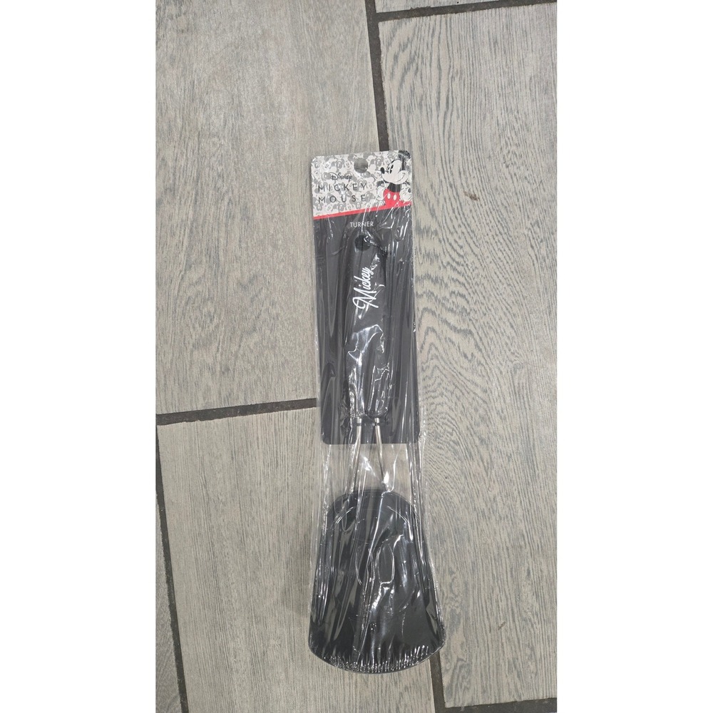 Disney Mickey Mouse Silicone Turner Utensil Kitchen Gadget 11 Inches New